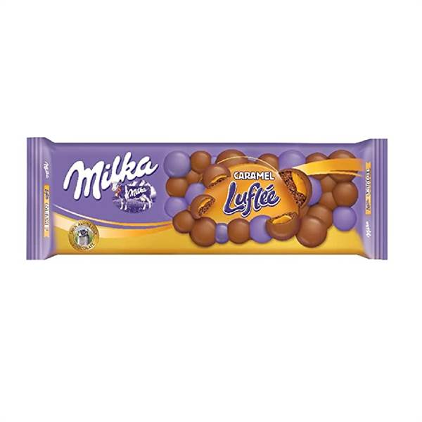 Milka Luflee Caramel Chocolate Imported